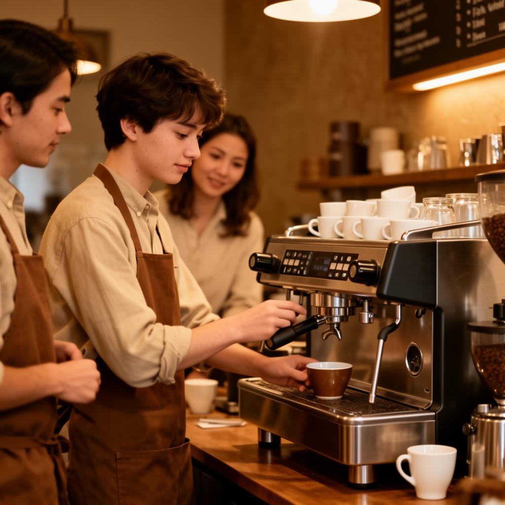 student self-regulation programs through coffee roasting